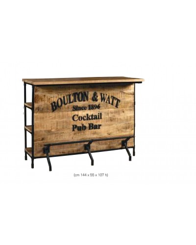 Mueble Bar vintage colonial madera 1452-BA13