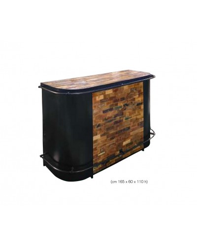 Mueble Bar vintage colonial madera 1452-BA14