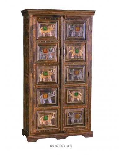Armario vintage colonial madera 1452-AR0015