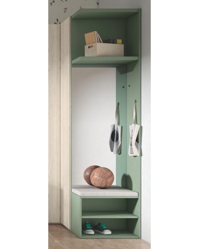 Cama nido Dormitorio juvenil moderno beladur AD03 - Lanmobel