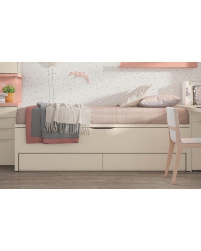 Dormitorio juvenil moderno beladur AD16 - Lanmobel