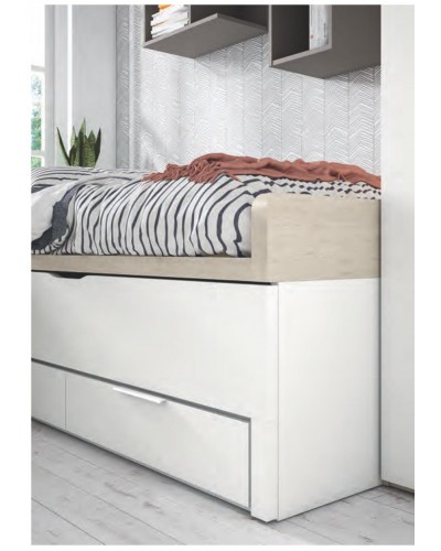 Dormitorio juvenil moderno beladur AD22 - Lanmobel