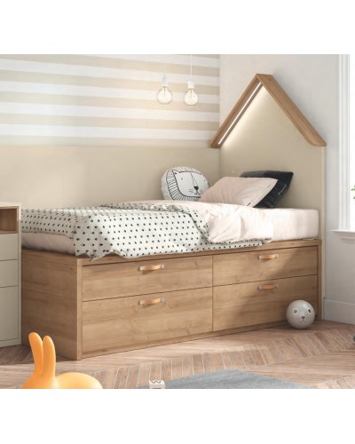 Dormitorio juvenil moderno beladur AD31 - Lanmobel