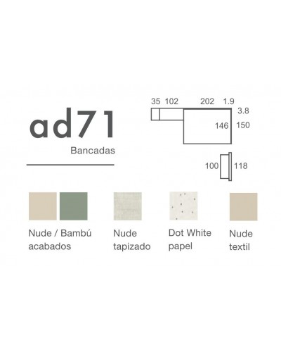Dormitorio juvenil moderno beladur AD71 - Lanmobel