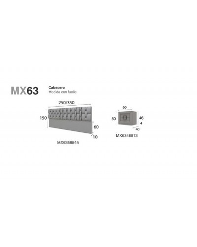 Dormitorio moderno diseño lacado 397-MXD63