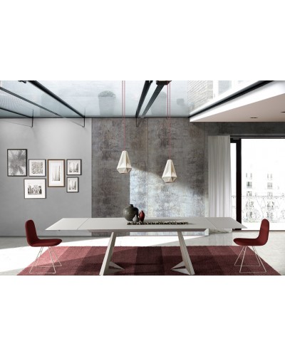 Mesa de comedor extensible moderna Infinity - Ramiro Tarazona
