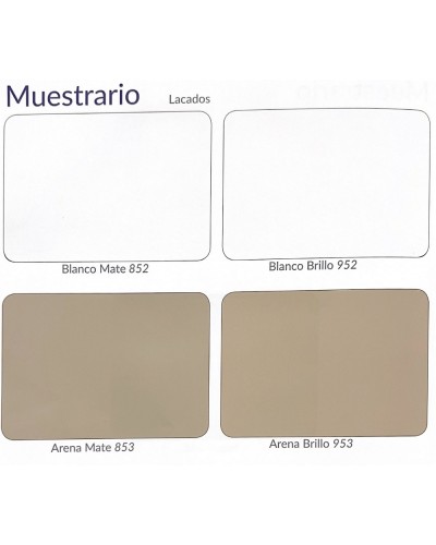 Mesa de comedor moderna Aura - Indesan