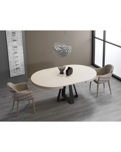 Mesa de comedor moderna Aura - Indesan