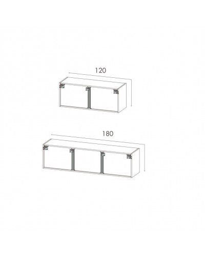 Mueble comedor moderno panelado PL03 - Lanmobel