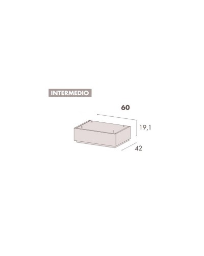 Dormitorio matrimonio moderno panelado PL10 - Lanmobel