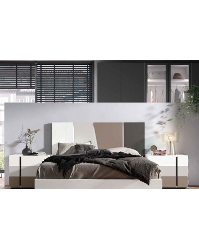 Dormitorio matrimonio moderno CO013 - Glicerio Chaves