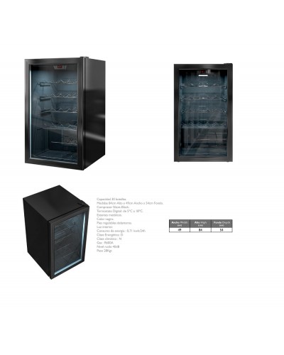 Mueble bar vinoteca moderno alta calidad 397-W08