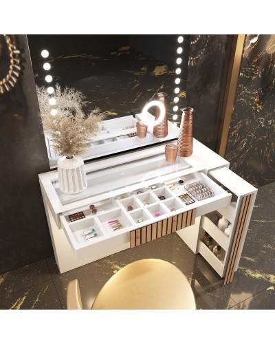 Tocador de maquillaje dormitorio diseño 397-T02