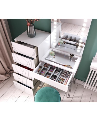 Tocador de maquillaje dormitorio diseño 397-T08
