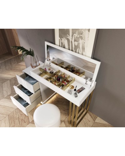 Tocador de maquillaje dormitorio diseño 397-T17