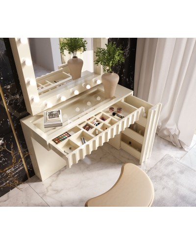 Tocador de maquillaje dormitorio diseño 397-T18