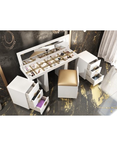 Tocador de maquillaje dormitorio diseño 397-T23