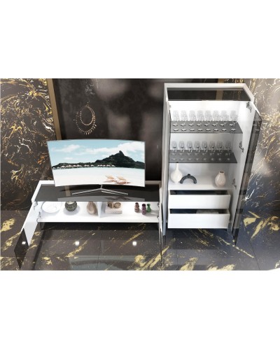 Mueble comedor moderno lacado 397-MD15