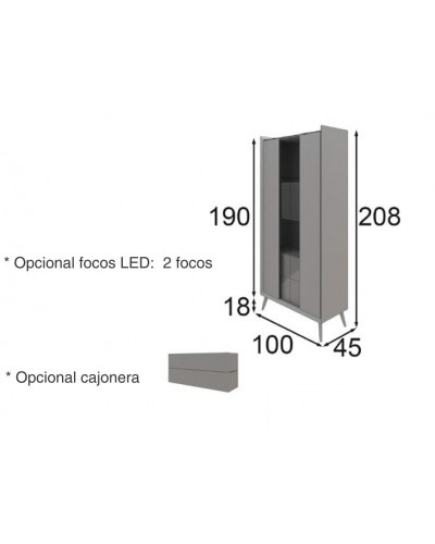 Vitrina moderna diseño lacado alta calidad 397-MD11
