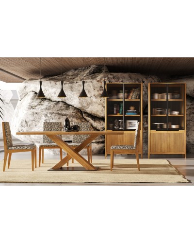 Vitrina madera Tallín TC107 - Grupo Seys