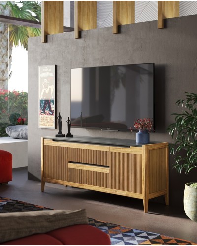 Mueble TV madera Tallín TC103 - Grupo Seys