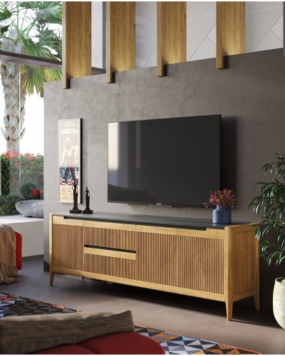 Mueble TV madera Tallín TC104 - Grupo Seys
