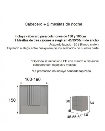 Dormitorio moderno diseño lacado 397-PR2