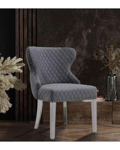 Silla de comedor metálica moderna 1362-387