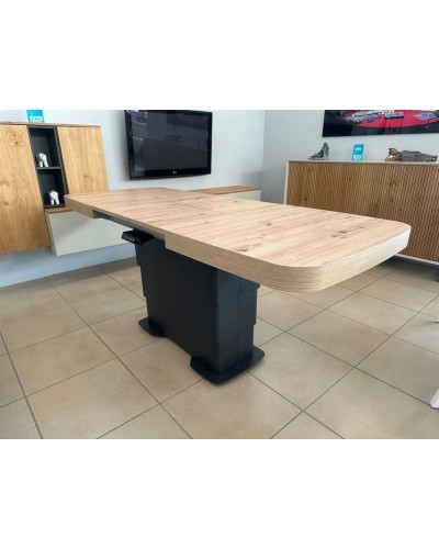 Mesa multifuncional centro/comedor elevable extensible 14-03