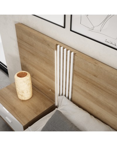 Dormitorio matrimonio moderno beladur ET01 - Lanmobel