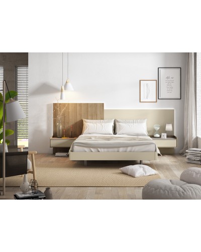Dormitorio matrimonio moderno beladur ET19 - Lanmobel