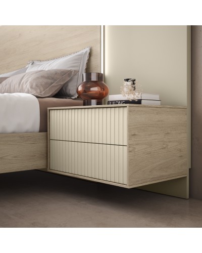 Dormitorio matrimonio moderno beladur ET35 - Lanmobel