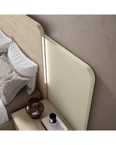 Dormitorio matrimonio moderno beladur ET35 - Lanmobel
