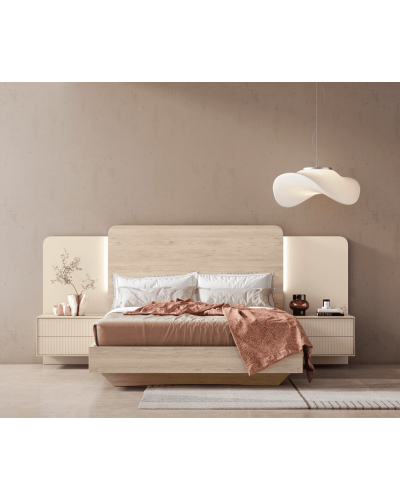 Dormitorio matrimonio moderno beladur ET35 - Lanmobel