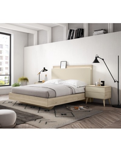 Dormitorio matrimonio moderno beladur ET41- Lanmobel