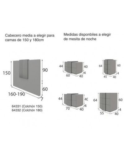 Dormitorio moderno lacado Natura 12 - Franco