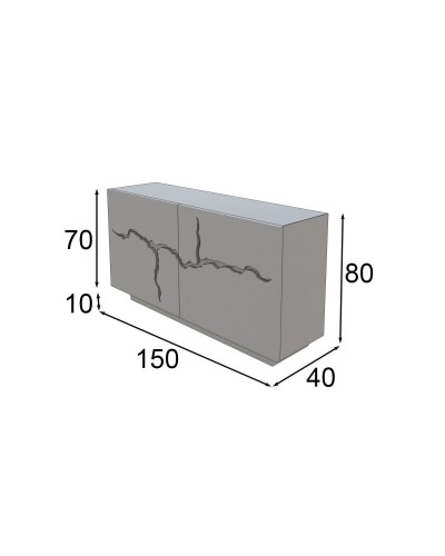 Aparador moderno Luxury 397-LX06