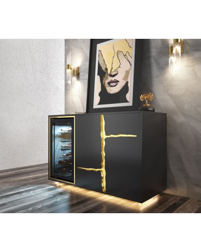 Mueble bar vinoteca moderno Luxury 397-LX11