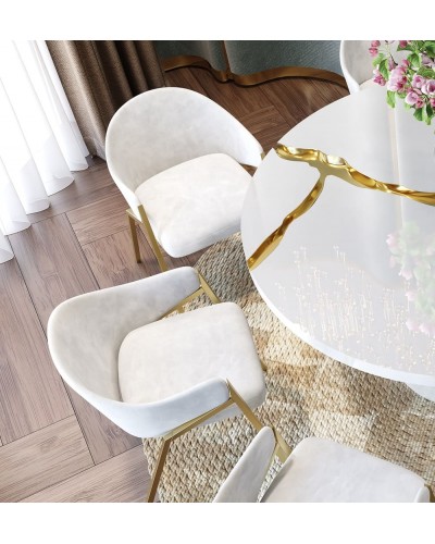 Silla de comedor moderna Luxury 397-LX13