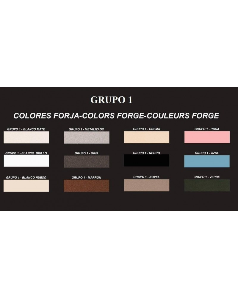 Cubreradiador Diseño forja metálico 1215-Medea 