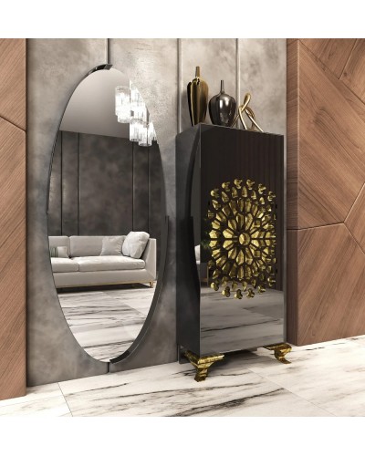 Mueble zapatero moderno lacado alta calidad 397-Z10