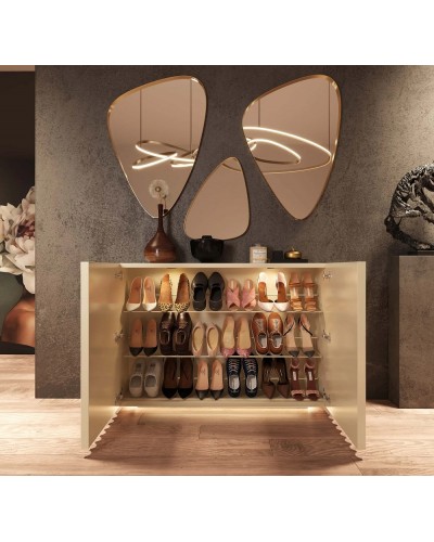 Mueble zapatero moderno lacado alta calidad 397-Z22