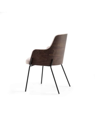 Silla de comedor moderna Verona Metal - Carabassi