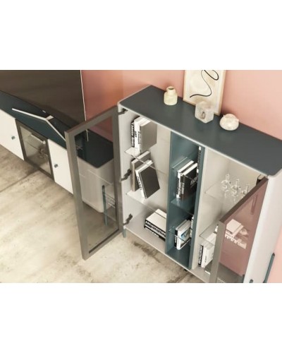 Comedor moderno Nala 04 con patas metálicas – Franco