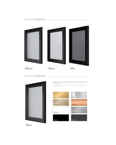 Recibidor moderno Nala 01 con led – Franco