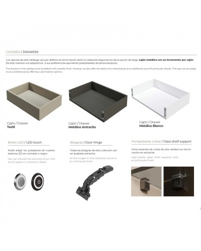 Dormitorio moderno Nala 02 – Franco