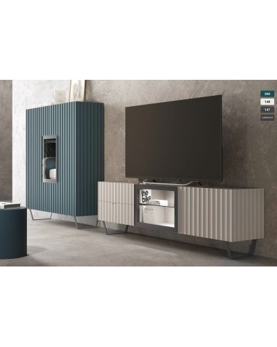 Comedor moderno Orión 01 con patas metálicas – Franco