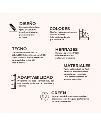 Mueble comedor moderno In13 - Lanmobel