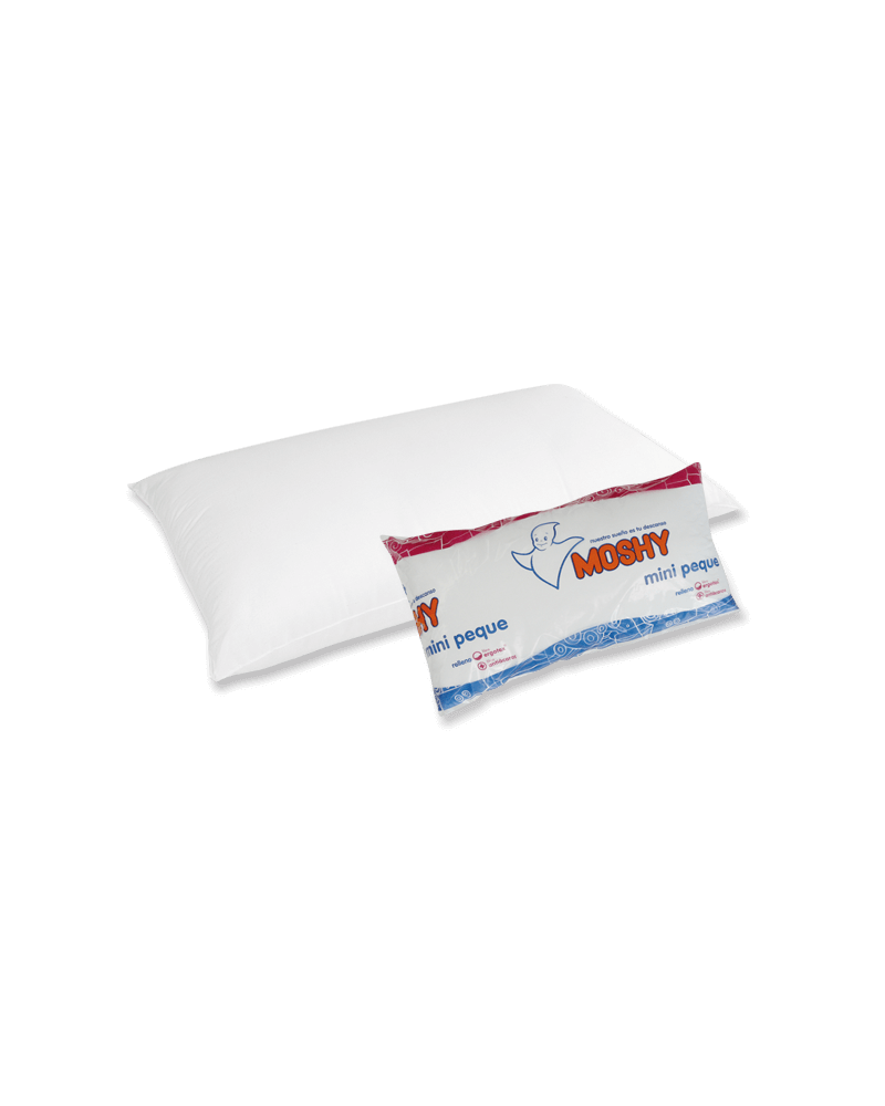 Almohada Moshy cuna Mini-Peque antiácaros firmeza baja 305-01 