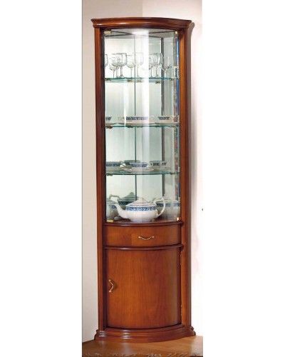 Vitrina clásica cerezo diseño 194-934 